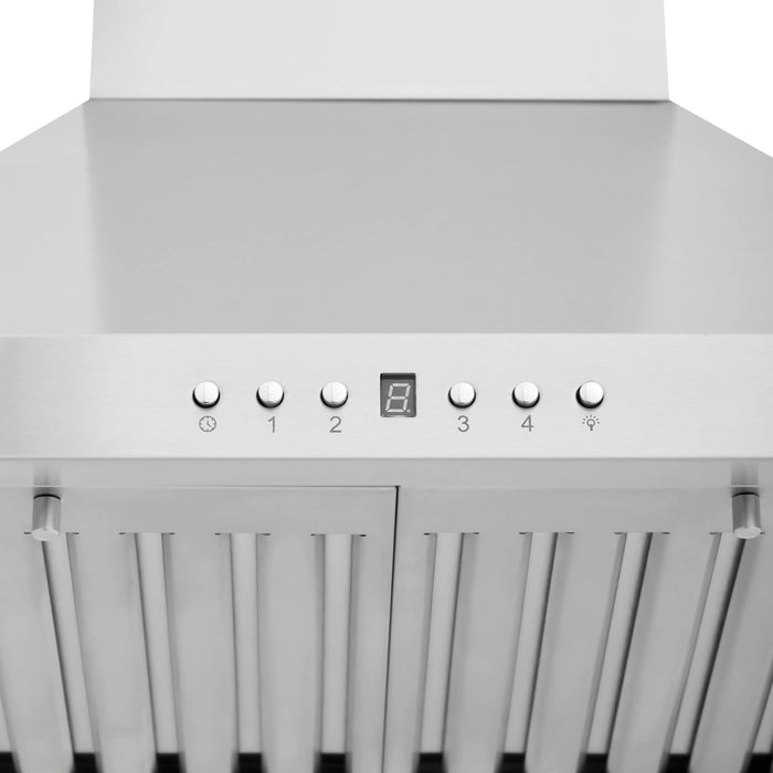 ZLINE 24" Convertible Vent Wall Mount Range Hood in Stainless Steel, KB-24 ZLINE