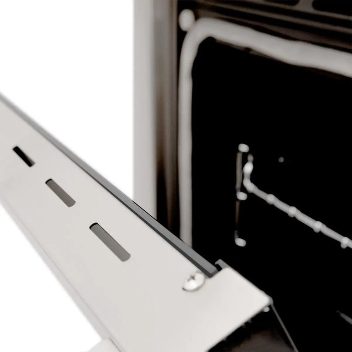 ZLINE 24" Dual Fuel Range in Stainless Steel with Brass Burners, RA-BR-24 ZLINE