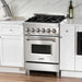 ZLINE 24" Dual Fuel Range in Stainless Steel, RA24 ZLINE