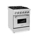 ZLINE 24" Dual Fuel Range in Stainless Steel, RA24 ZLINE