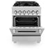 ZLINE 24" Dual Fuel Range in Stainless Steel, RA24 ZLINE