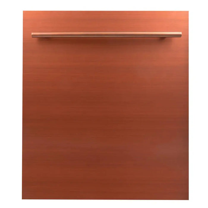ZLINE 24" Euro Style Top Control Dishwasher in Copper with Modern Style Handle, DW-C-24 ZLINE Dreamwood Living