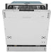 ZLINE 24" Euro Style Top Control Dishwasher in Custom Panel Ready, DW7713-24 ZLINE
