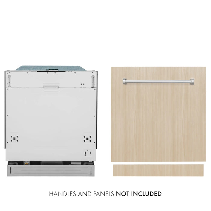 ZLINE 24" Euro Style Top Control Dishwasher in Custom Panel Ready, DW7713-24 ZLINE