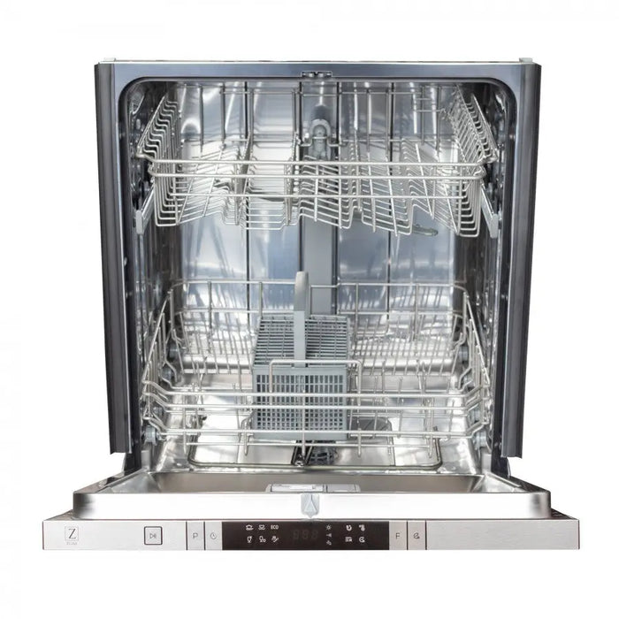 ZLINE 24" Euro Style Top Control Dishwasher in DuraSnow® Stainless Steel with Modern Style Handle, DW-SN-24 ZLINE