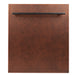 ZLINE 24" Euro Style Top Control Dishwasher in Hand-Hammered Copper with Modern Style Handle, DW-HH-24 ZLINE Dreamwood Living