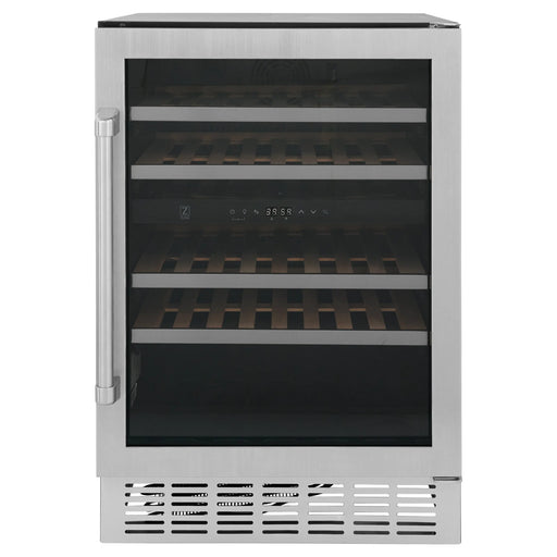 ZLINE 24" Monument Dual Zone 44-Bottle Wine Cooler in Stainless Steel, RWV-UD-24 ZLINE