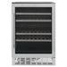 ZLINE 24" Monument Dual Zone 44-Bottle Wine Cooler in Stainless Steel, RWV-UD-24 ZLINE