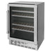 ZLINE 24" Monument Dual Zone 44-Bottle Wine Cooler in Stainless Steel, RWV-UD-24 ZLINE