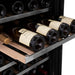 ZLINE 24" Monument Dual Zone 44-Bottle Wine Cooler in Stainless Steel, RWV-UD-24 ZLINE