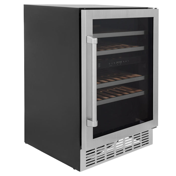 ZLINE 24" Monument Dual Zone 44-Bottle Wine Cooler in Stainless Steel, RWV-UD-24 ZLINE