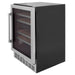 ZLINE 24" Monument Dual Zone 44-Bottle Wine Cooler in Stainless Steel, RWV-UD-24 ZLINE
