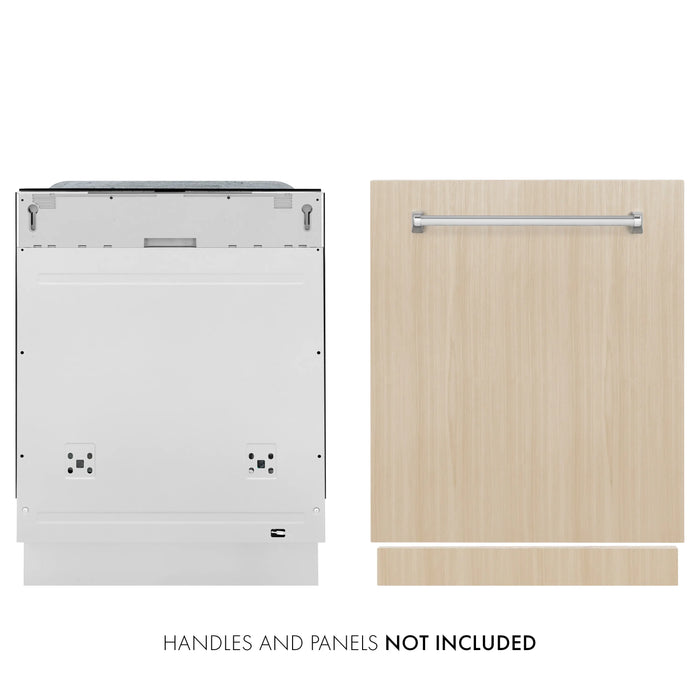 ZLINE 24" Monument Series Dishwasher Custom Panel Ready with Top Control, DWMT-24 ZLINE