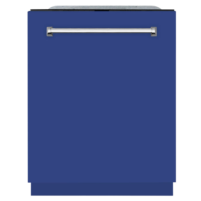 ZLINE 24" Monument Series Top Control Dishwasher in Blue Matte, DWMT-BM-24 ZLINE Dreamwood Living
