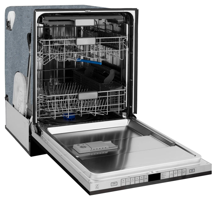 ZLINE 24" Monument Series Top Control Dishwasher in Blue Matte, DWMT-BM-24 ZLINE Dreamwood Living