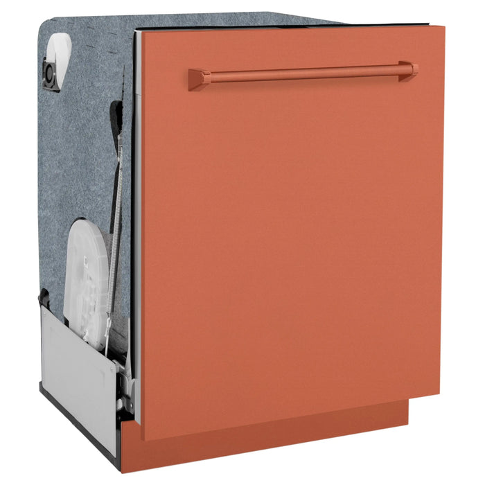 ZLINE 24" Monument Series Top Control Dishwasher in Copper, DWMT-C-24 ZLINE Dreamwood Living