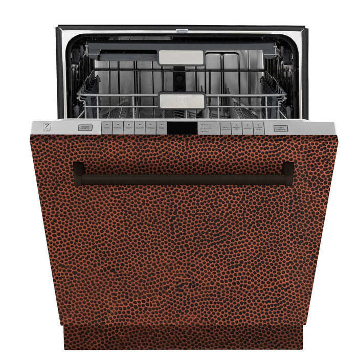ZLINE 24" Monument Series Top Control Dishwasher in Hand Hammered Copper, DWMT-HH-24 ZLINE Dreamwood Living