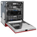 ZLINE 24" Monument Series Top Control Dishwasher in Red Gloss, DWMT-RG-24 ZLINE Dreamwood Living