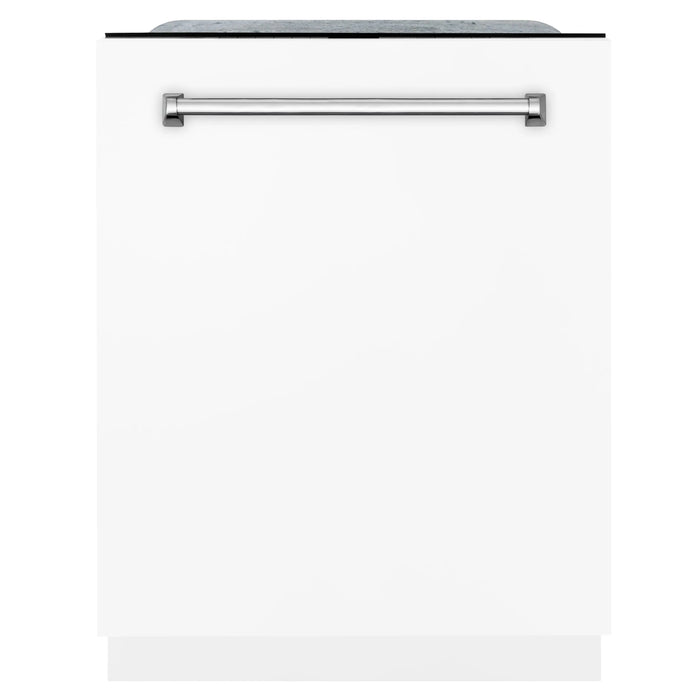 ZLINE 24" Monument Series Top Control Dishwasher in White Matte, DWMT-WM-24 ZLINE Dreamwood Living