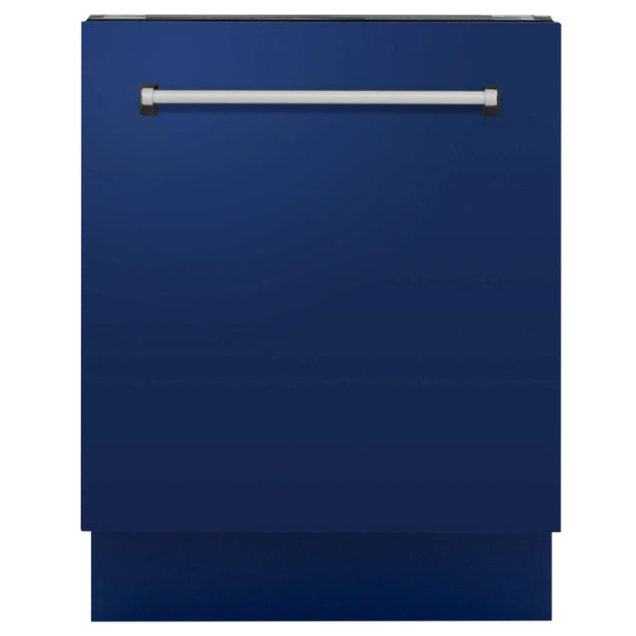 ZLINE 24" Tallac Series Top Control Dishwasher in Blue Gloss with 3rd Rack, DWV-BG-24 ZLINE Dreamwood Living