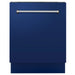 ZLINE 24" Tallac Series Top Control Dishwasher in Blue Gloss with 3rd Rack, DWV-BG-24 ZLINE Dreamwood Living
