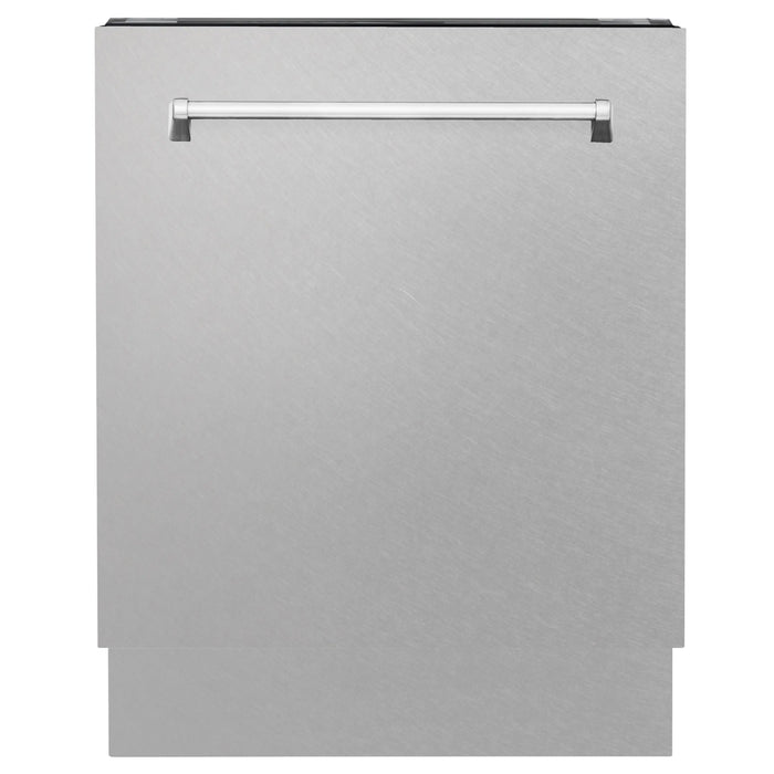 ZLINE 24" Tallac Series Top Control Dishwasher in DuraSnow® Stainless Steel with 3rd Rack, DWV-SN-24 ZLINE