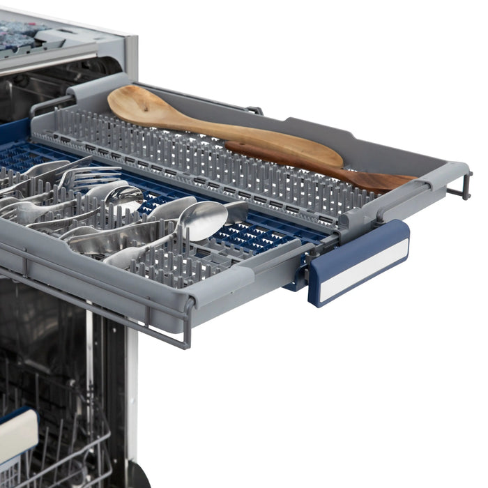 ZLINE 24" Tallac Series Top Control Dishwasher in DuraSnow® Stainless Steel with 3rd Rack, DWV-SN-24 ZLINE