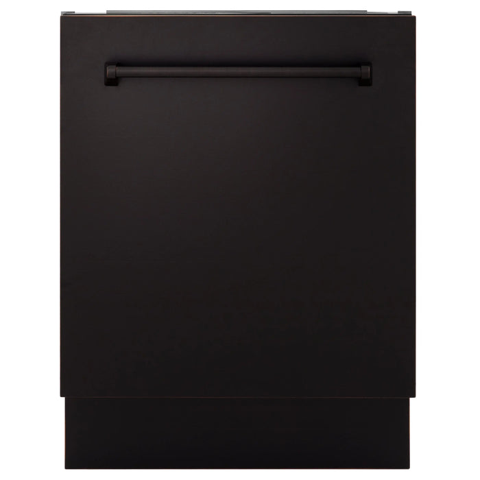 ZLINE 24" Tallac Series Top Control Dishwasher in Oil Rubbed Bronze with 3rd Rack, DWV-ORB-24 ZLINE