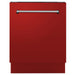 ZLINE 24" Tallac Series Top Control Dishwasher in Red Matte with 3rd Rack, DWV-RM-24 ZLINE Dreamwood Living