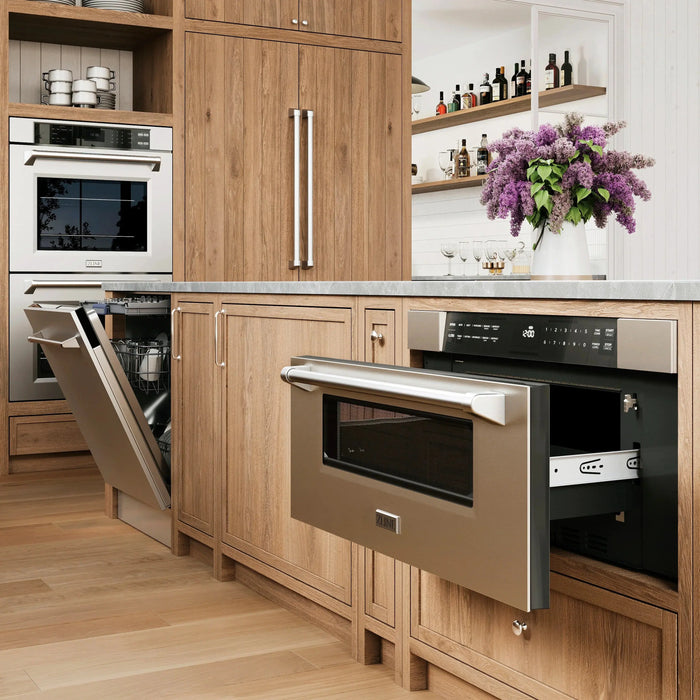 ZLINE 24" Tallac Series Top Control Dishwasher in Stainless Steel with 3rd Rack, DWV-304-24 ZLINE