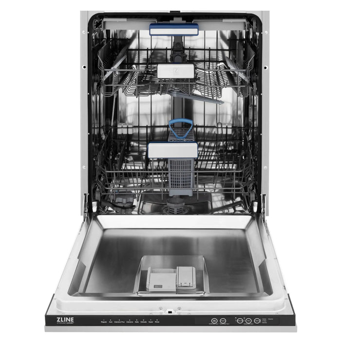 ZLINE 24" Tallac Series Top Control Dishwasher in Stainless Steel with 3rd Rack, DWV-304-24 ZLINE