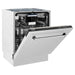 ZLINE 24" Tallac Series Top Control Dishwasher in Stainless Steel with 3rd Rack, DWV-304-24 ZLINE