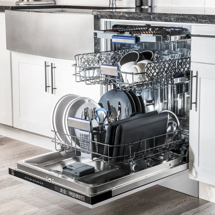 ZLINE 24" Tallac Series Top Control Dishwasher in Stainless Steel with 3rd Rack, DWV-304-24 ZLINE