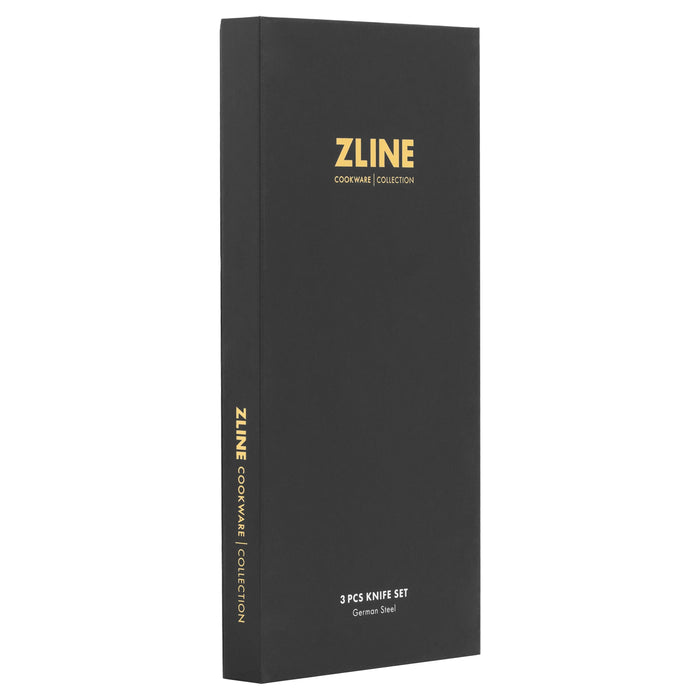 ZLINE 3-Piece Professional German Steel Kitchen Knife Set, KSETT-GS-3 ZLINE Dreamwood Living