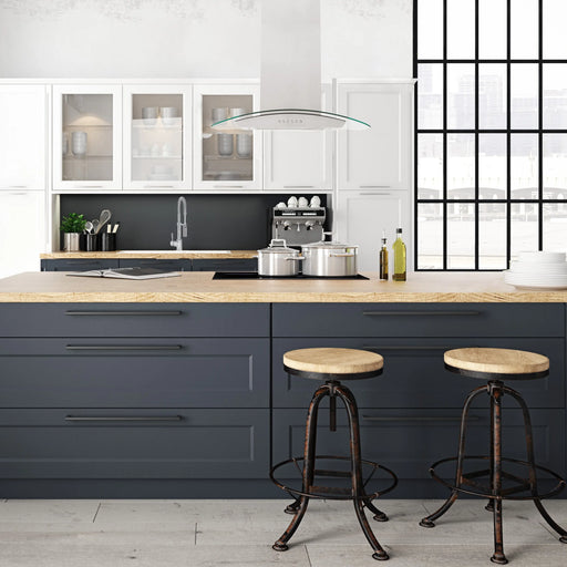 ZLINE 30" Alpine Series Convertible Island Mount Range Hood in Stainless Steel & Glass, ALP70IS-30 ZLINE Dreamwood Living