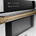ZLINE 30" Autograph Edition Built-In Microwave Drawer In Stainless Steel With Champagne Bronze Accents, MWDZ-30-CB ZLINE