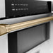 ZLINE 30" Autograph Edition Built-In Microwave Drawer In Stainless Steel With Gold Accents, MWDZ-30-G ZLINE