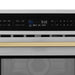 ZLINE 30" Autograph Edition Built-in Convection Microwave Oven in Stainless Steel with Champagne Bronze Accents, MWOZ-30-CB ZLINE