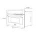 ZLINE 30" Autograph Edition Built-in Convection Microwave Oven in Stainless Steel with Champagne Bronze Accents, MWOZ-30-CB ZLINE