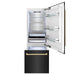 ZLINE 30" Autograph Edition Built-in Refrigerator in Black Stainless Steel with Gold Accents, RBIVZ-BS-30-G ZLINE Dreamwood Living
