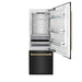 ZLINE 30" Autograph Edition Built-in Refrigerator in Black Stainless with Champagne Bronze Accents, RBIVZ-BS-30-CB ZLINE Dreamwood Living