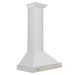 ZLINE 30" Autograph Edition Wall Mount Range Hood in Stainless Steel with Gold Handle, KB4STZ-30-G ZLINE Dreamwood Living