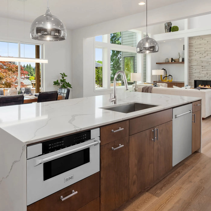 ZLINE 30" Built-In Microwave Drawer In Stainless Steel, MWD-30 ZLINE