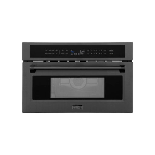 ZLINE 30" Built-in Convection Microwave Oven in Black Stainless Steel, MWO-30-BS ZLINE