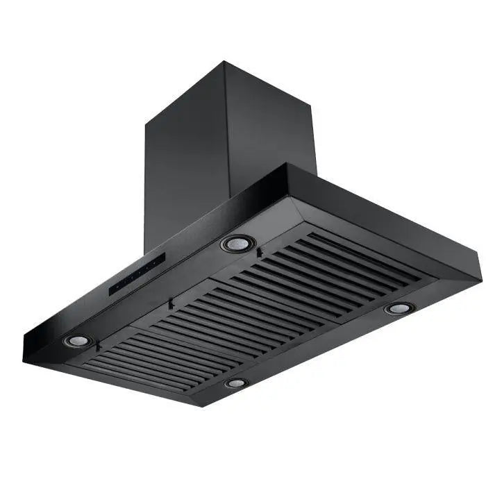 ZLINE 30" Convertible Island Mount Range Hood in Black Stainless Steel, BSKE2iN-30 ZLINE