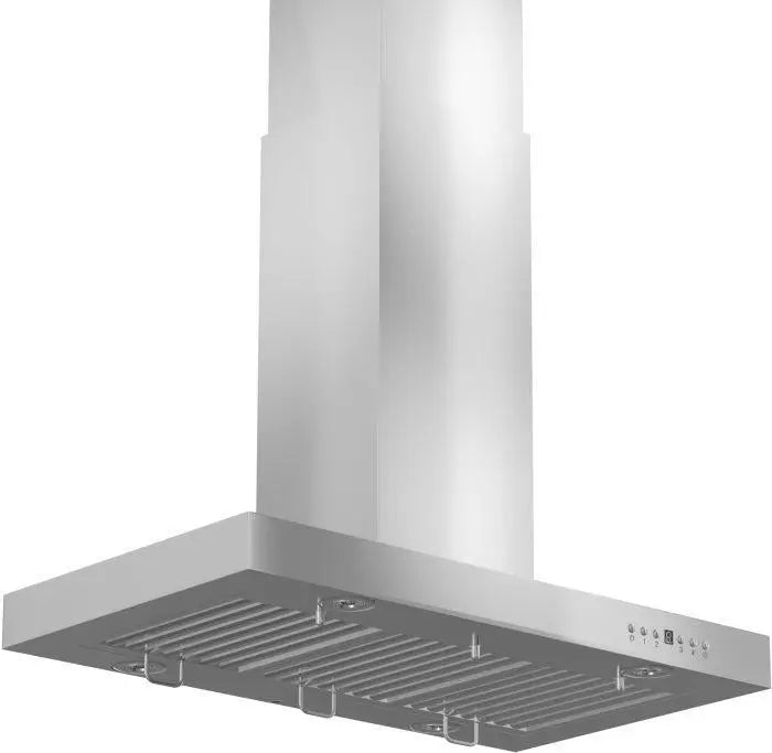 ZLINE 30" Convertible Vent Island Mount Range Hood in Stainless Steel, KE2i-30 ZLINE