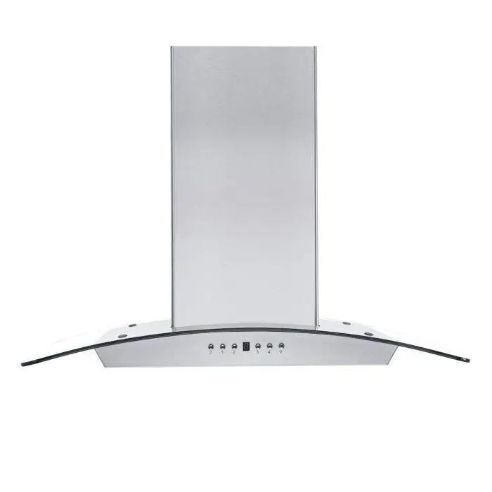 ZLINE 30" Convertible Vent Wall Mount Range Hood in Stainless Steel & Glass, KZ-30 ZLINE