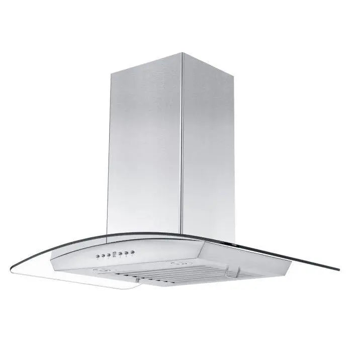 ZLINE 30" Convertible Vent Wall Mount Range Hood in Stainless Steel & Glass, KZ-30 ZLINE