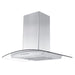 ZLINE 30" Convertible Vent Wall Mount Range Hood in Stainless Steel & Glass, KZ-30 ZLINE