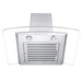 ZLINE 30" Convertible Vent Wall Mount Range Hood in Stainless Steel & Glass, KZ-30 ZLINE